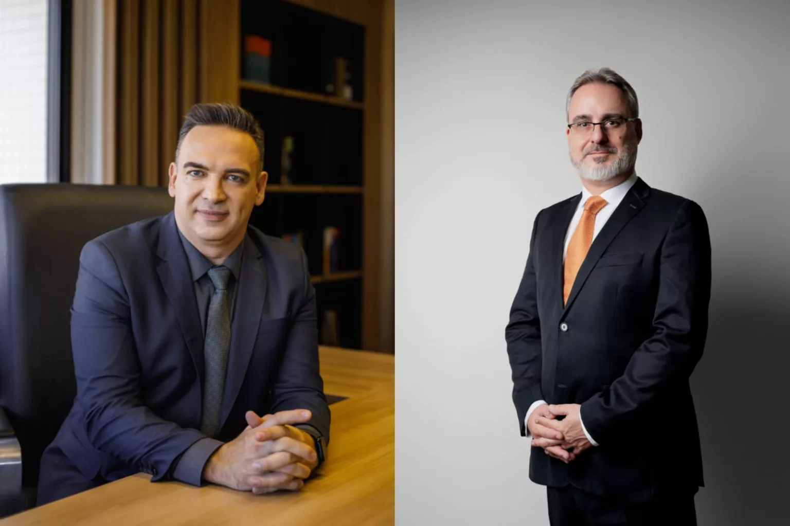 (E/D) Robson Silveira e Glauco Iwersen