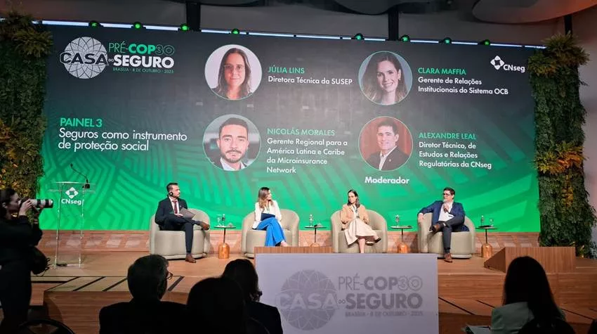 Seguros como instrumento de proteção social ganham destaque no Pré-COP30