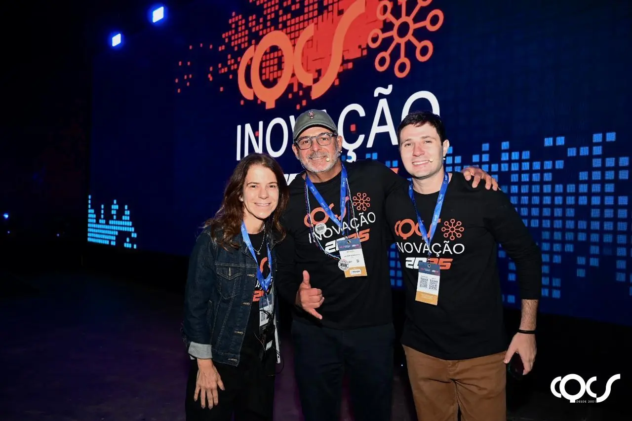 (E/D) Ana Marmo, Head de eventos; Gustavo Doria Filho, fundador do CQCS; Pedro London, diretor executivo (E/D) Ana Marmo, Head de eventos; Gustavo Doria Filho, fundador do CQCS; Pedro London, diretor executivo