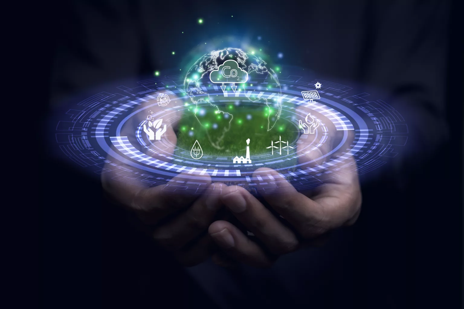 Concept decrease carbon dioxide of Reduce greenhouse gas emission for climate change and sustainable, protect the environment, educe global warming, save energy, use renewable energy,save earth. Concept decrease carbon dioxide of Reduce greenhouse gas emission for climate change and sustainable, protect the environment, educe global warming, save energy, use renewable energy,save earth.