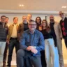 André Moreno com os representantes das corretoras